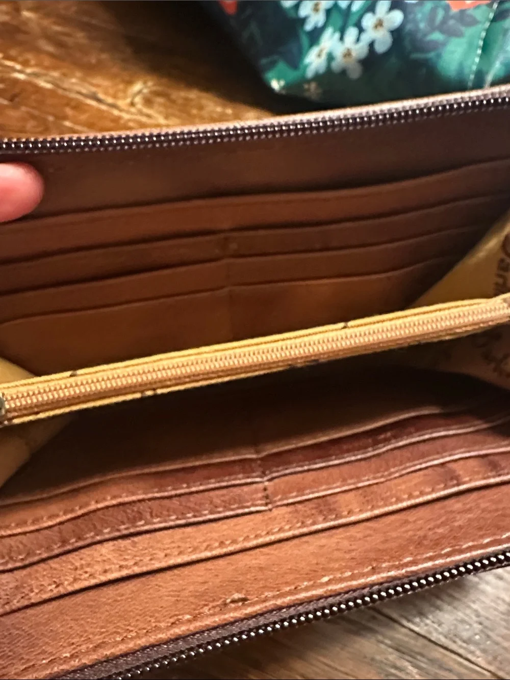 American Darling embossed leather